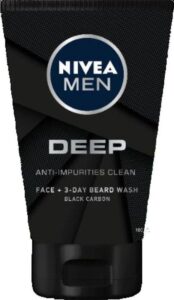 NIVEA MEN Deep Baard Black Beard & Face Wash - 100ml
