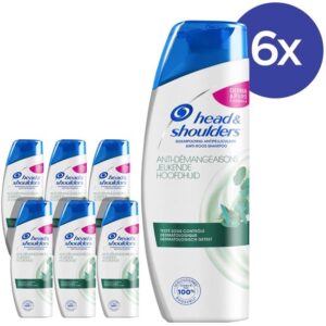 Head & Shoulders Jeukende Hoofdhuid Anti-roos -Voordeelverpakking 6x280ml - Shampoo