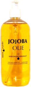 Pure Jojoba olie met pomp - 500ML met pomp