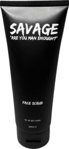 Savage For Men - Face Scrub - Gezichtsverzorging Mannen - 200ml