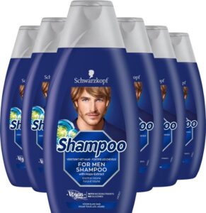 Schwarzkopf Shampoo For Men 250 ml - 6 stuks