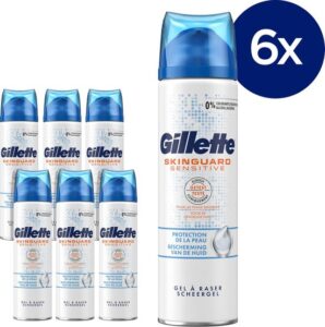 Gillette Skinguard Sensitive Scheergel Mannen