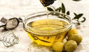 gegoten olijfolie