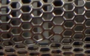 Braun Series 3 elektrisch scheerapparaat close up op folie bescherm patroon