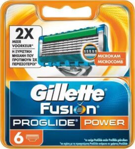 Gillette Fusion Proglide Power Scheermesjes - 6 mesjes