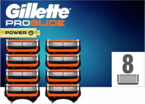 Gillette Fusion5 ProGlide Power Scheermesjes Voor Mannen - 8 Navulmesjes