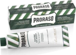 Proraso Shaving Cream in tube Scheercrème 150 ml groen