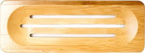 Bamboe zeepplank - Gemaakt van duurzaam bamboe - Plek voor 3 bars - Zorgt dat jouw bars langer meegaan