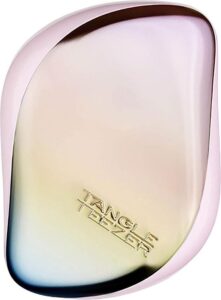 Tangle Teezer - Pearlescent Matte Chrome Compact Styler - Professional Hairbrush