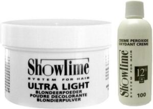 [Combo] Showtime Ultralight Blondeerpoeder (100gram) + Showtime Oxidant Creme Peroxide 12%