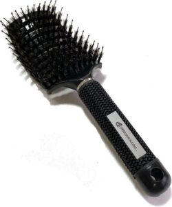 Dermarolling Big Detangle Brush Zwart - Antiklit haarborstel by Dermarolling