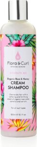 Flora & Curl Organic Rose & Honey Cream Shampoo - Curly Girl Proof