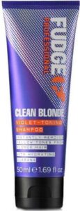 Fudge Clean Blonde Violet Toning Shampoo - 50 ml
