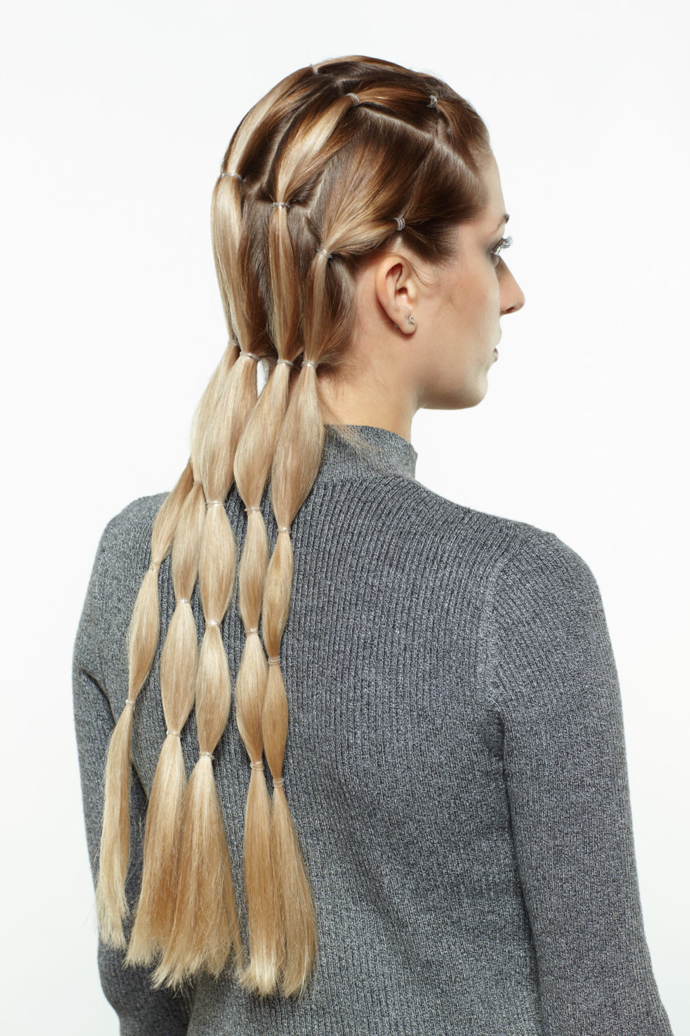 Popped Bubble Braids voor een roundup op bohemien vlecht kapsels