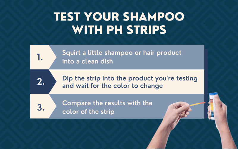 Hoe lage ph shampoo te testen