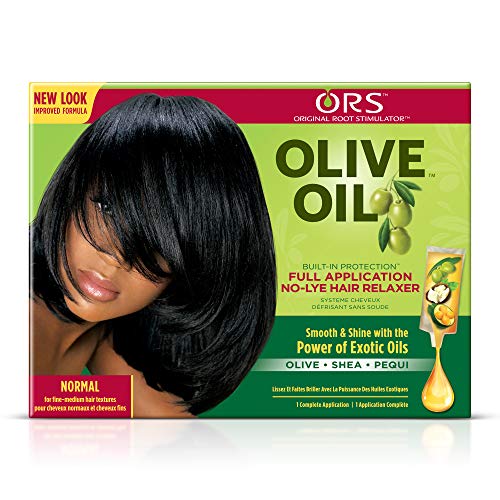 ORS Olijfolie Ingebouwde Bescherming Volledige Toepassing No-Lye Hair Relaxer