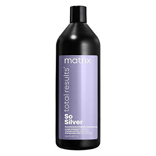 MATRIX Total Results So Silver Color Depositing Purple Shampoo