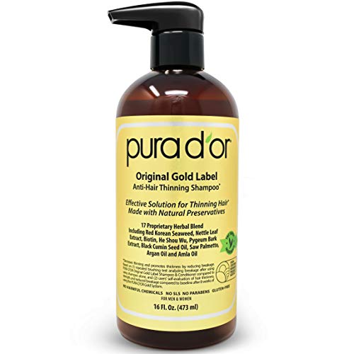 PURA D'OR Originele Gouden Label Biotine Shampoo