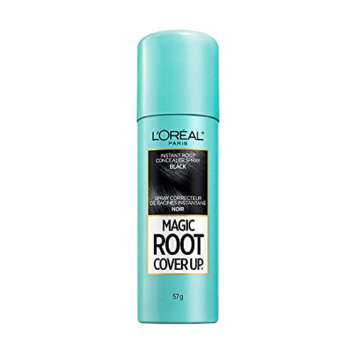 L'Oreal Paris Magic Root Cover Up Gray Concealer Spray Zwart, 2.01 Oz