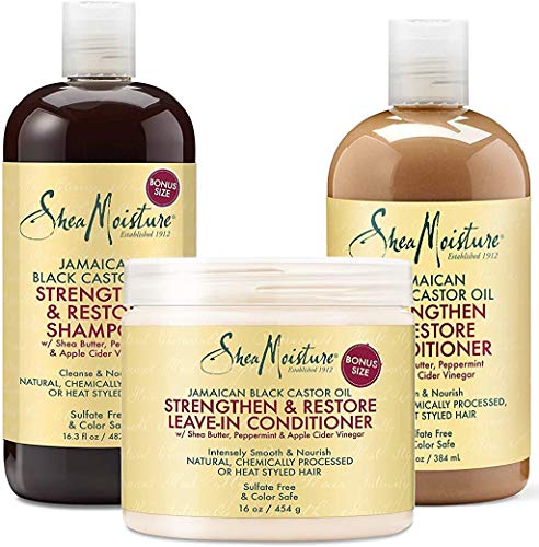 Shea Moisture Black Castor Oil Combo Pack