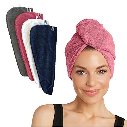 Turbie Twist Microfiber Handdoek voor Vrouwen