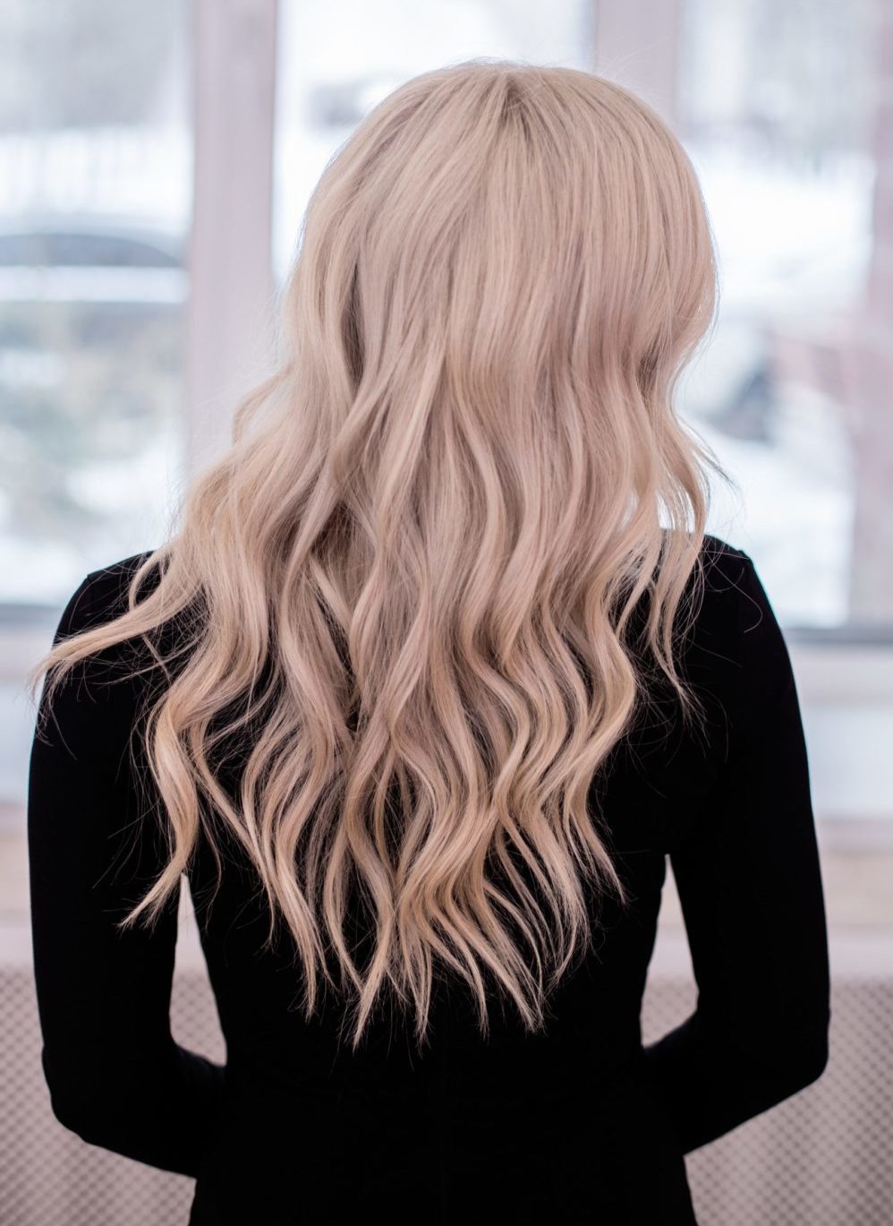 Cool Dusty Rose Blond, een top keuze voor de beste zomer haarkleuren
