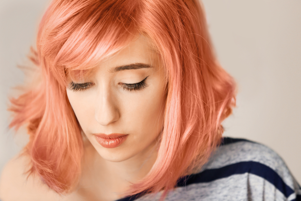 Peachy Melon Rose Gold haarkleuring