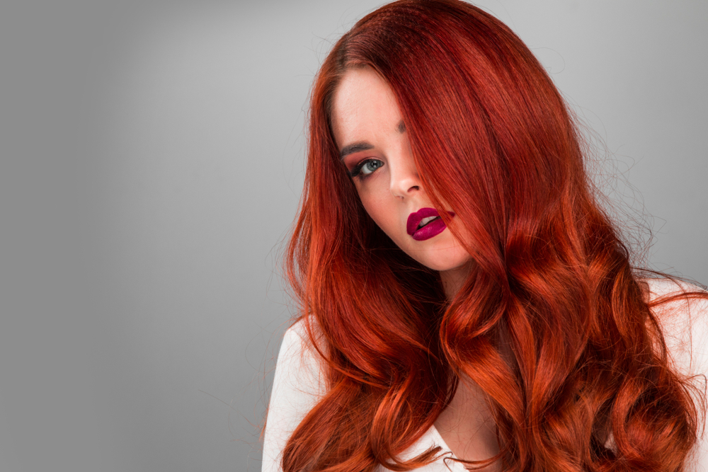 Copper-Washed Red gember haarkleur inspiratie