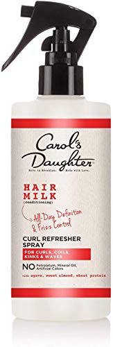 Carol's Daughter Hair Milk Curl Refresher Spray voor krullen, krullen en golven.