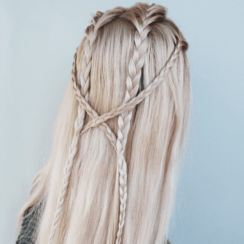 Double Down, Double Crossed Braid