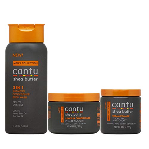 Cantu Mannen Haarverzorging 3-Delige Set