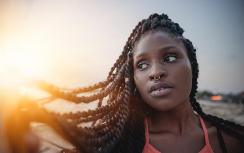 Medium Senegalese Twists vlechten voor zwarte vrouwen