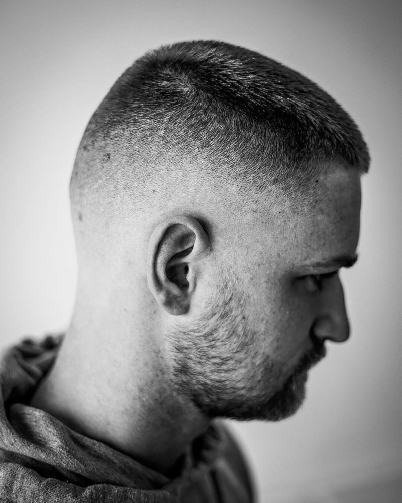 Heren crew cut 9