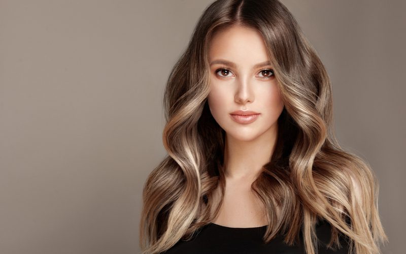 Lange Balayage Met Mega Golven