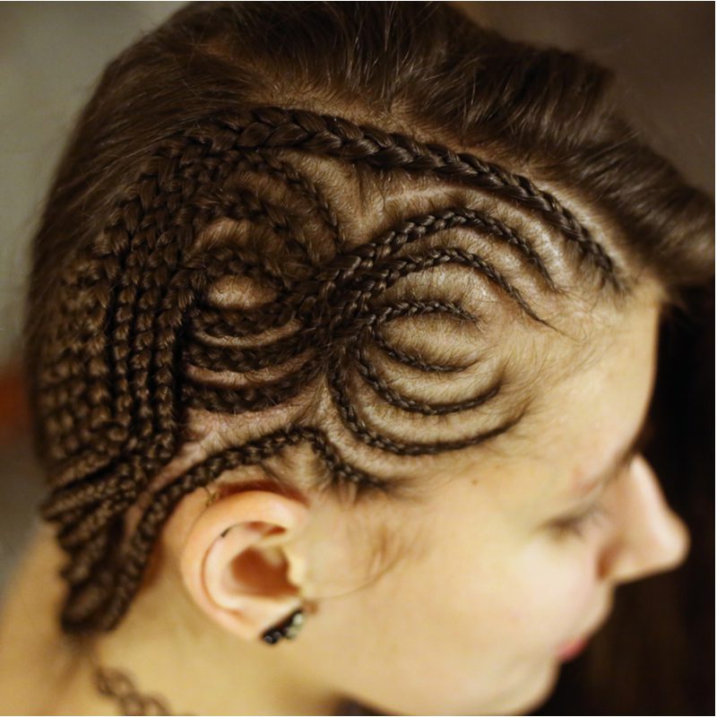 Spider Cornrow Tribal Vlechten