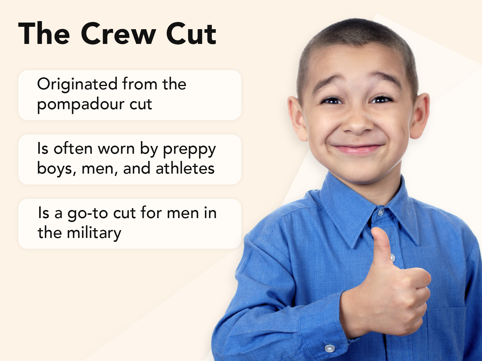 Wat is de Crew Cut in een tan explainer image