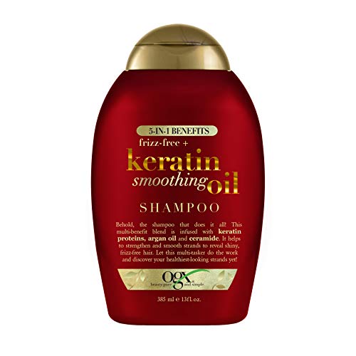 Frizz-Free + Keratine Smoothing Oil Shampoo