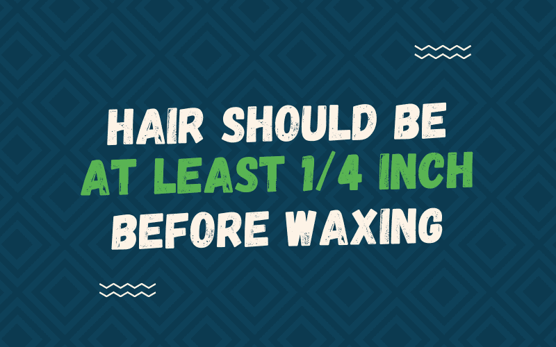 Image getiteld Hair Should Be At Least 14 Inch Before Waxing for a piece on how long does hair have to be to waxing