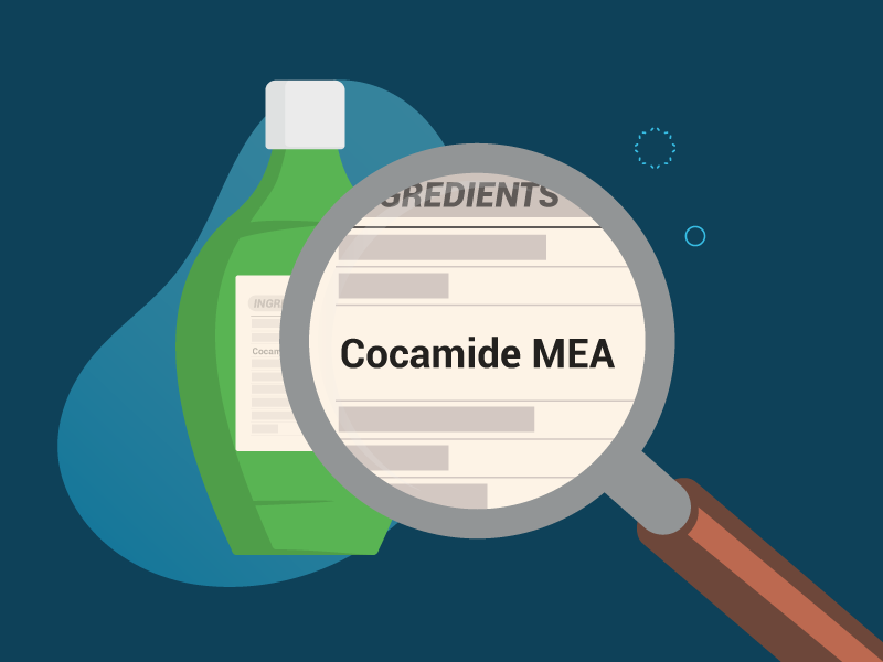 Wat is Cocamide MEA in shampoo grafisch