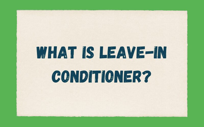 Wat is Leave-In Conditioner Grafisch