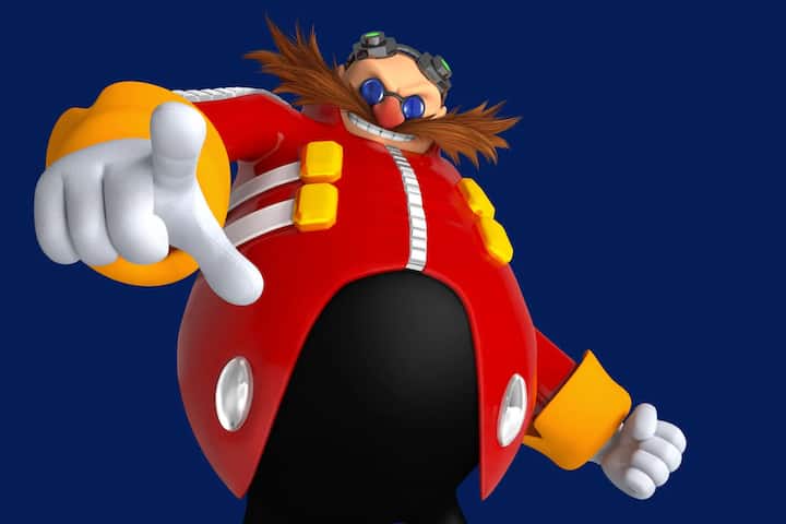 Top Kwaadaardige stripfiguren Snorren - Dr. Robotnik Snor