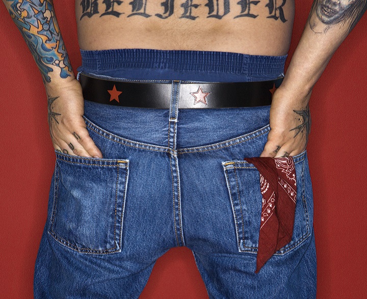 In de Jeans achterzak