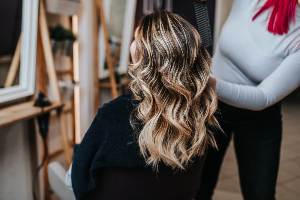 Espresso Met Licht Blond Lintjes voor een stuk over highlights voor bruin haar