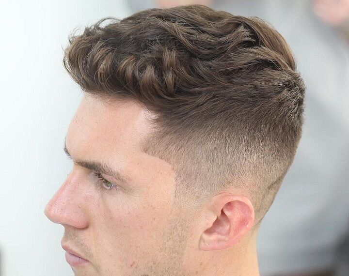 Burst Fade Faux Hawk