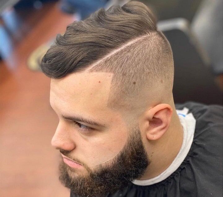 Skin Fade Square Line