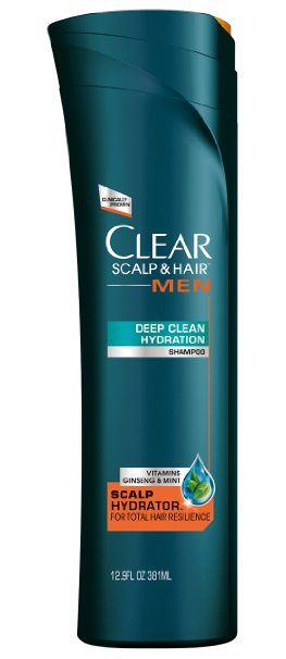 4. Clear Men's Deep Hydration Dandruff Shampoo