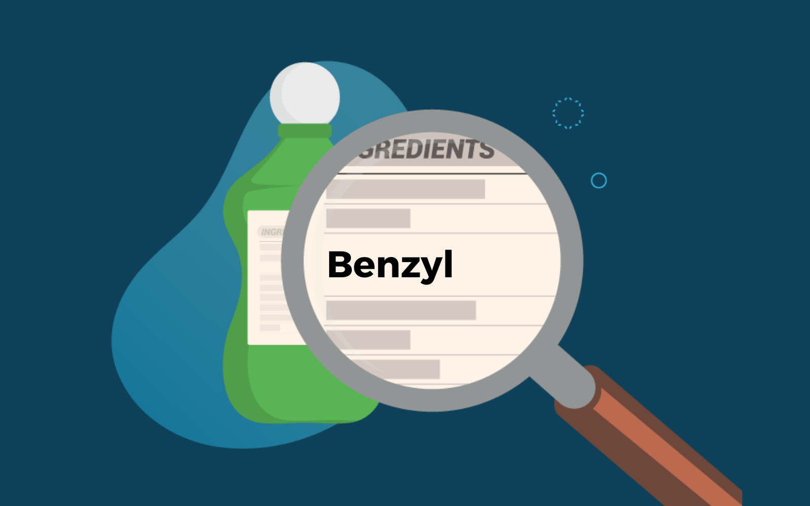 Wat is alcohol in haarproducten met benzyl alcohol op een etiket?