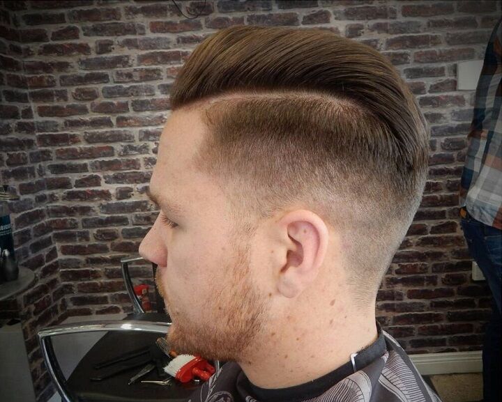 Undercut Langer Haar