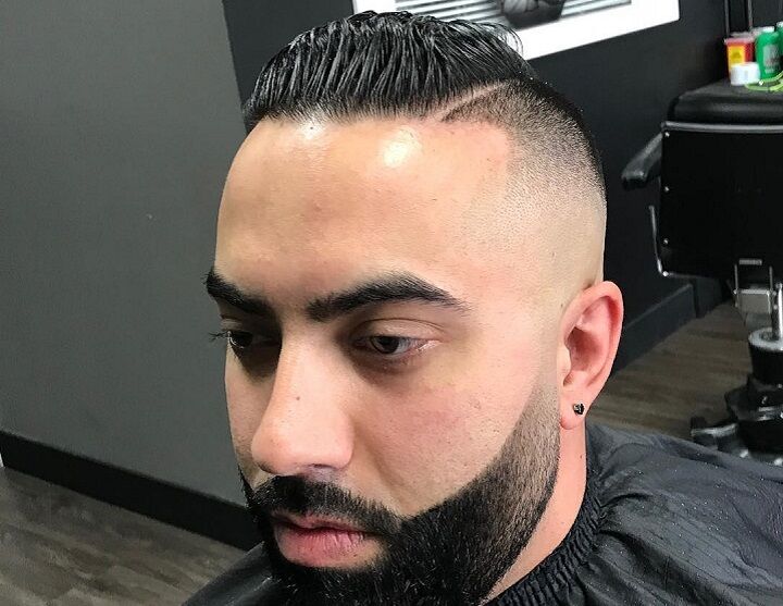 High Fade en Slick