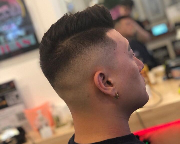 High Skin Fade Blow Top